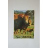 Poster Taureau vache veau