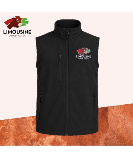 Bodywarmer softshell (mixte) - Gamme éleveur Limousine