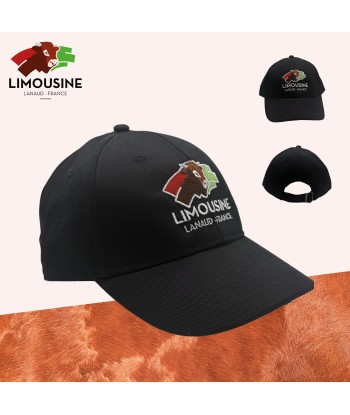 Casquette noire - Gamme éleveur Limousine